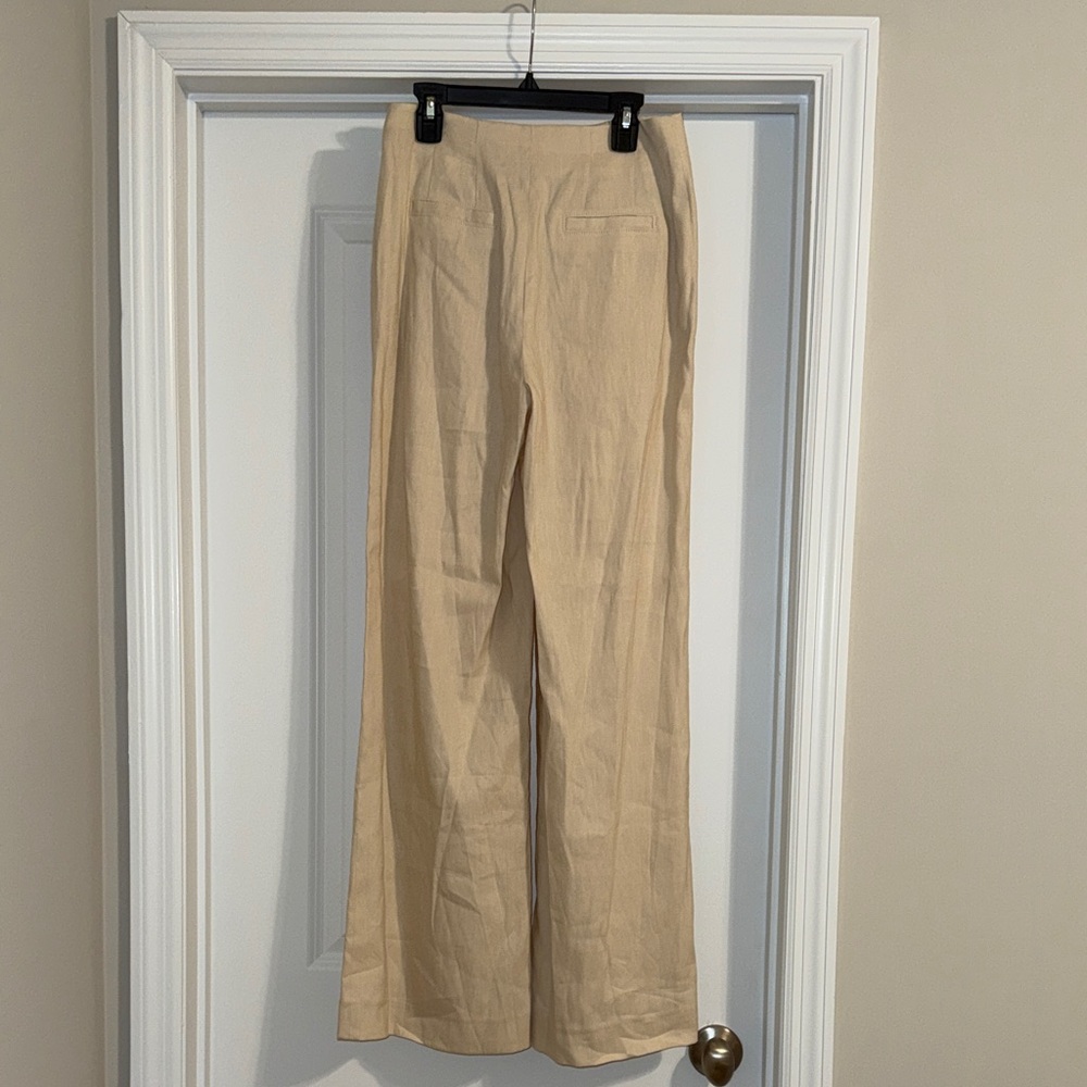 ANTONIO MELANI Melinda Linen Wide Leg Pants - Picture 7 of 8